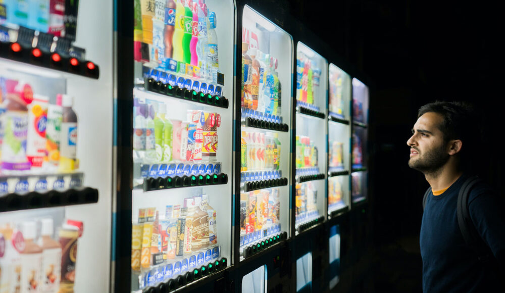 Custom vending machine options