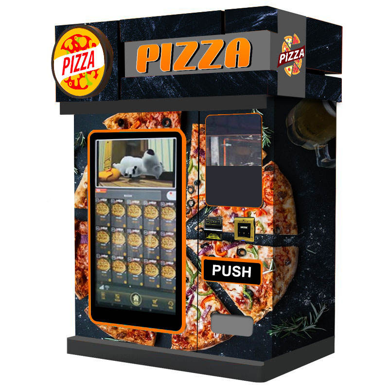 Touch Screen Hot Food Pizza Making Machine