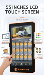 Touch Screen Hot Food Pizza Making Machine