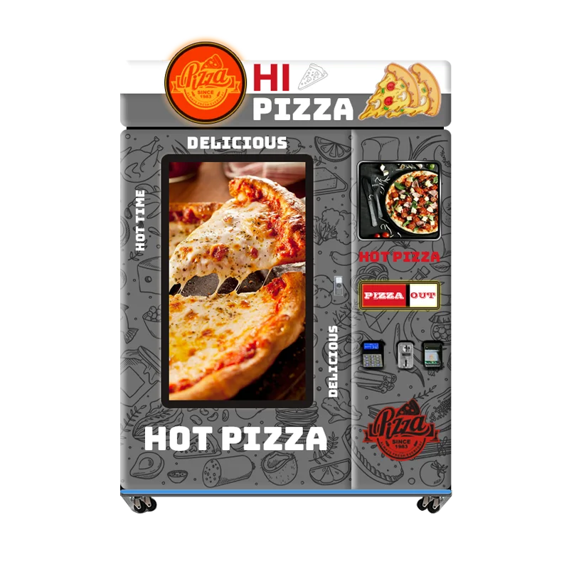 24 Hours Pizza Making Vending Machine