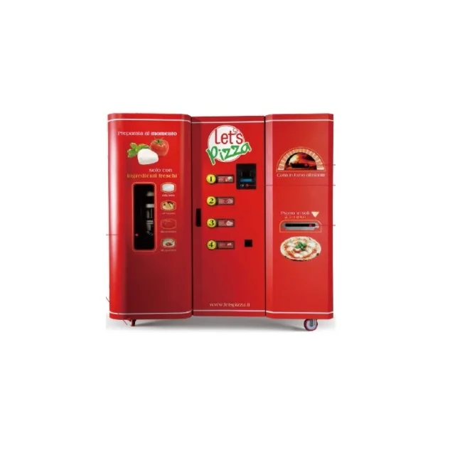 Outdoor Business Self-service Fast Food Making Machine Fully Automatic Pizza Vending Machines for Sale