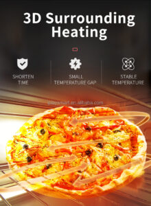 Smart Touch Screen Pizza Vending Machine 