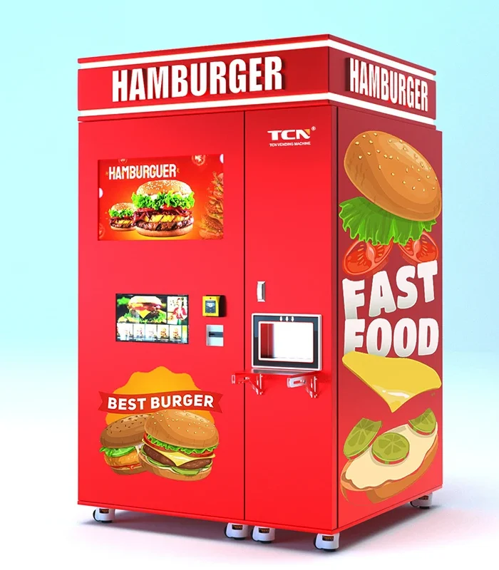 Hamburger Vending Machine Full Automatic For Sale