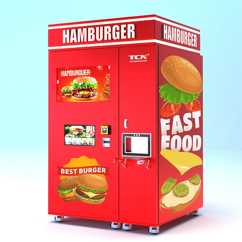 Hamburger Vending Machine Full Automatic For Sale
